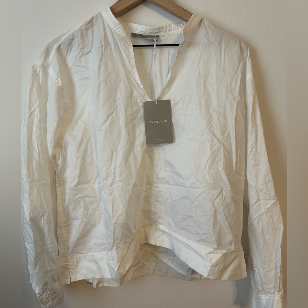 Everlane 100% cotton blouse